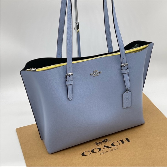 Coach Mollie Tote Bag Leather - Picture 9 of 12